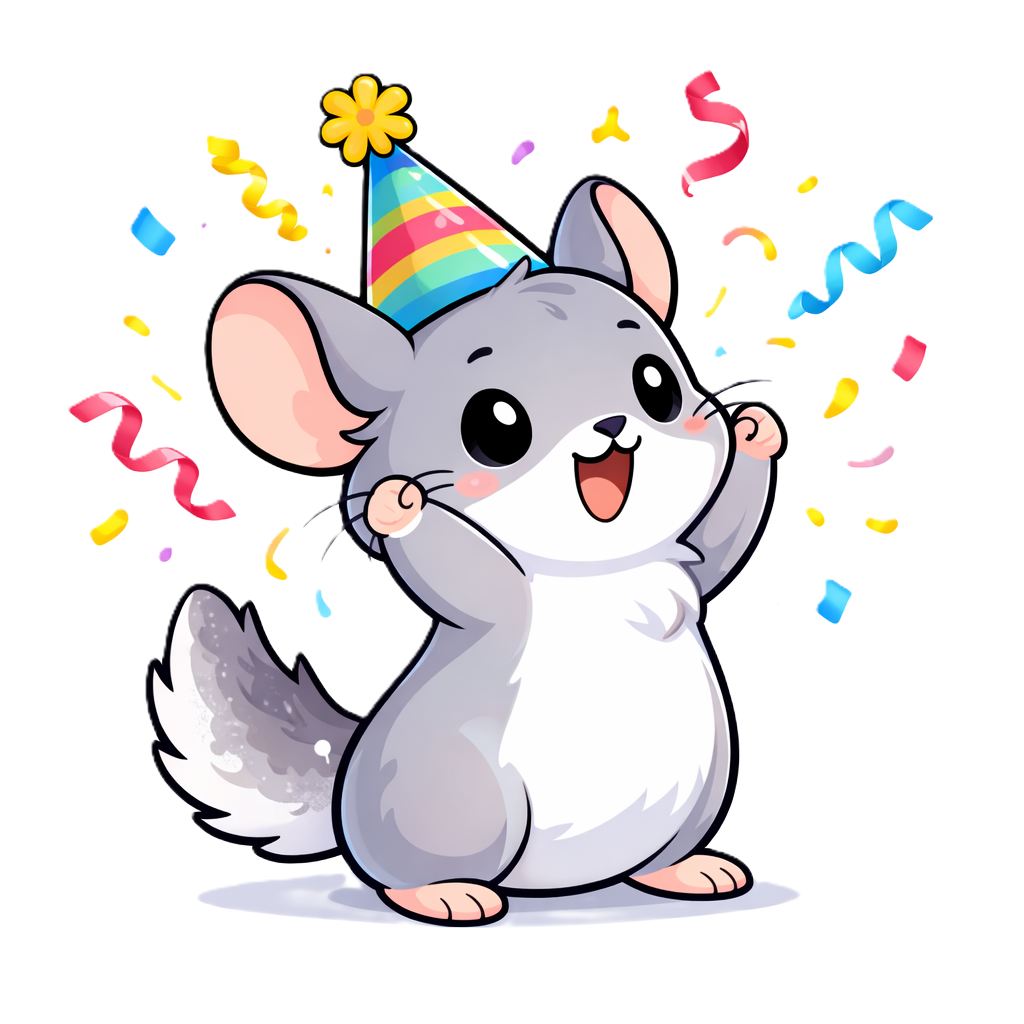 Launch party chinchilla